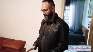 Hotwife Mirella Squirts while getting her ass drilled by her masseuse's big cock