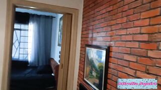 Hotwife Mirella Squirts while getting her ass drilled by her masseuse's big cock - 4 image