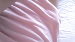 Watch me pleasure my trimmed pussy in cute panties until I cum multiple times