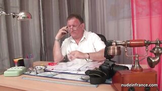Black babe squirts while getting her tight ass fisted & plugged on casting couch - 1 image