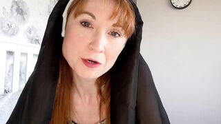 Real redhead MILF squirts hard while fingering herself in cosplay frenzy - 1 image