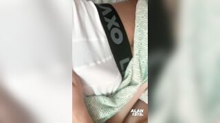 Watch this blonde amateur tease her perfect tits and squirt while fingering herself to a wild frenzy - 5 image