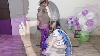 Stepmom squirts while I pound her in the ass & she squirts while I watch! - 4 image