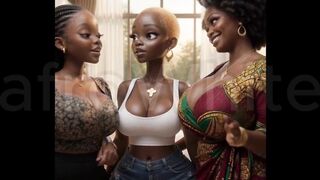 Big Boobs Ebony Village Maiden Seduced Raw By Handsome Big Dick Prince - 12 image
