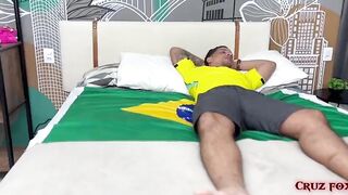 Watch as Soraya Castro dominates a young submissive girl with intense vaginal stimulation & squirts all over her body - Intense domination with bondage leaves her - 1 image
