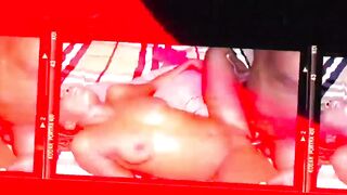 Chubby grandma with perfect tits squirts all over room as her grand stepson makes her cum - 2 image
