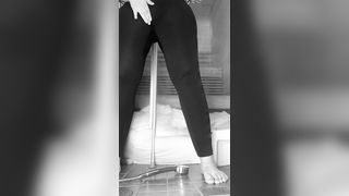 Pissing and Brings herself to Orgasm, Squirting Milky Tits - 2 image