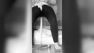 Pissing and Brings herself to Orgasm, Squirting Milky Tits - 5 image