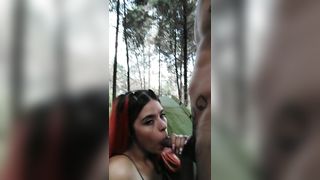 CAMPIN BOY AND GIRL END UP IN BLOWJOB AND HARDCORE SEX