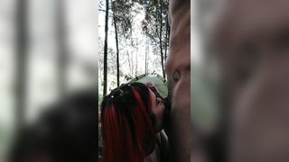CAMPIN BOY AND GIRL END UP IN BLOWJOB AND HARDCORE SEX - 7 image