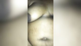 Sexy Brown Skin Playing with her Massager and Squirts