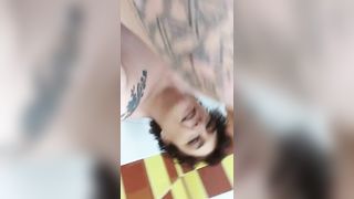 Pierced Kitty Cheats on Husband and Fucks his Brother in a Public Bathroom