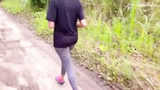 Public Pic up Girl in Jogging Path and Fucked her very Risky Public - Indian Actress - 3 image
