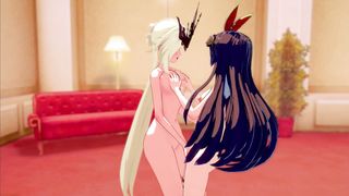 Finally Find a Correct use of Amber as a Sexual Toy for LaSignora (genshin Impact) - 11 image
