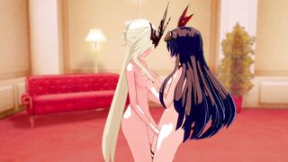 Finally Find a Correct use of Amber as a Sexual Toy for LaSignora (genshin Impact) - 12 image