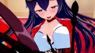 Finally Find a Correct use of Amber as a Sexual Toy for LaSignora (genshin Impact) - 7 image