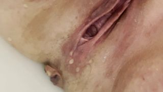 Strong orgasm with large squirt - 1 image