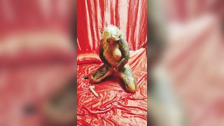 DP MY PUSSY WITH DILDOS