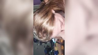 Slut deepthroats my load - 6 image