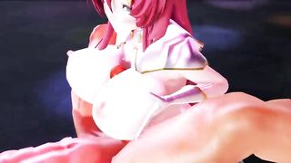 MMD R18 GUNDAM SEED Meer Campbell Fucking Titjob 3D Hentai