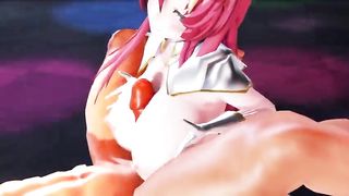 MMD R18 GUNDAM SEED Meer Campbell Fucking Titjob 3D Hentai