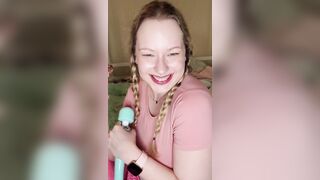 4K : CUMMING OVER AND OVER!! 20 Minutes of Butt Plug and Hitachi Orgasms - 2 image