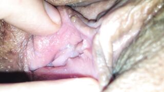 CLOSE UP inside Creamy Pussy Finger Rubbing POV - 10 image