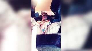 Fucking my Pussy with a Dildo till I Squirt all over my Camera - 4 image